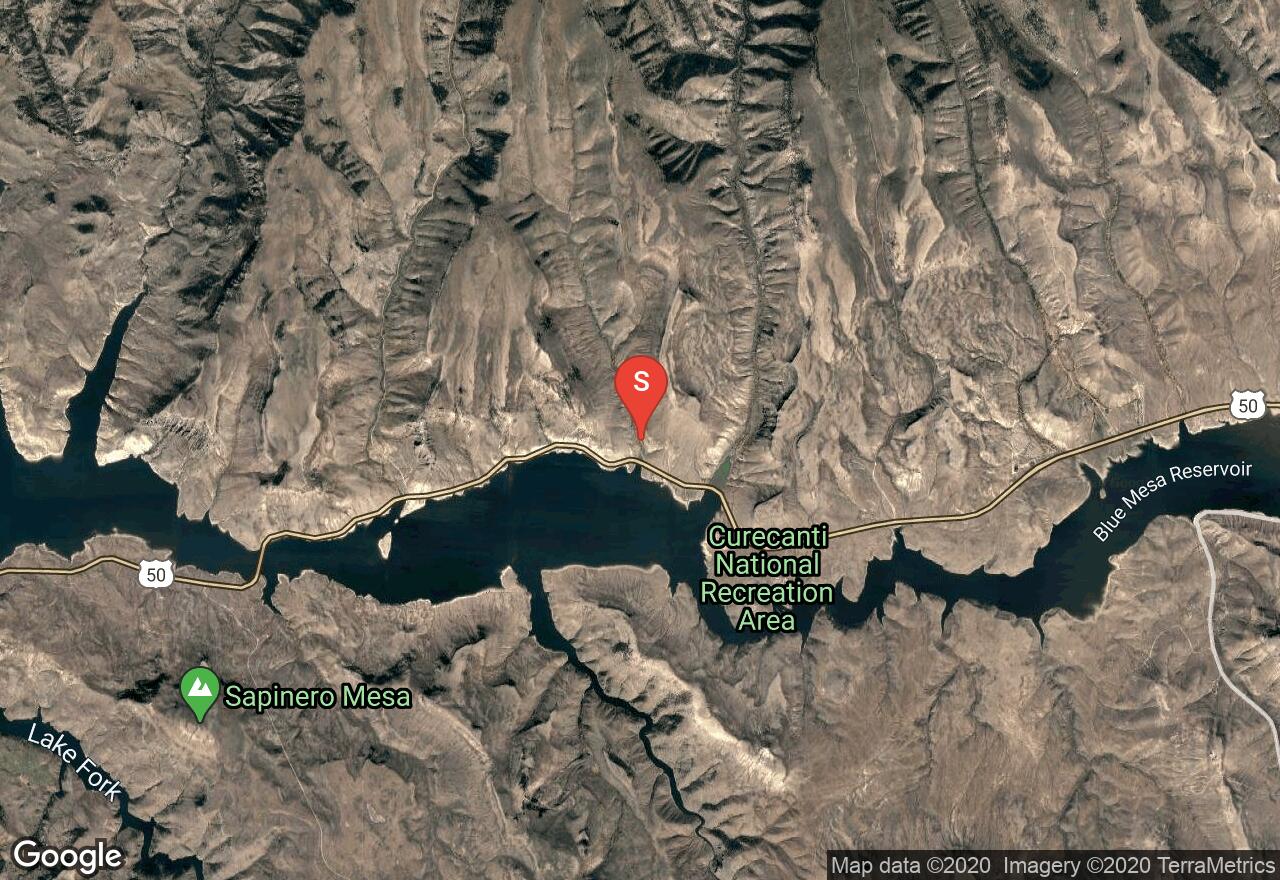 Blue Mesa Reservoir Map Trails In Blue Mesa Reservoir | Colorado | All Adventures