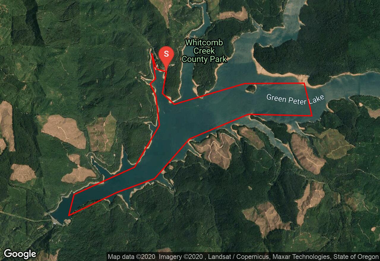map green peter lake oregon Green Peter Lake Linn County Oregon map green peter lake oregon