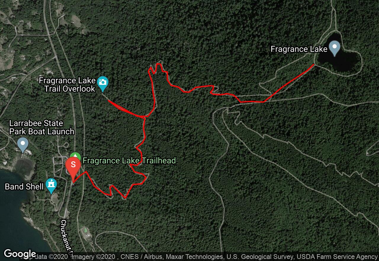 Fragrance Lake Trail Map Fragrance Lake Trail | Whatcom County, Washington