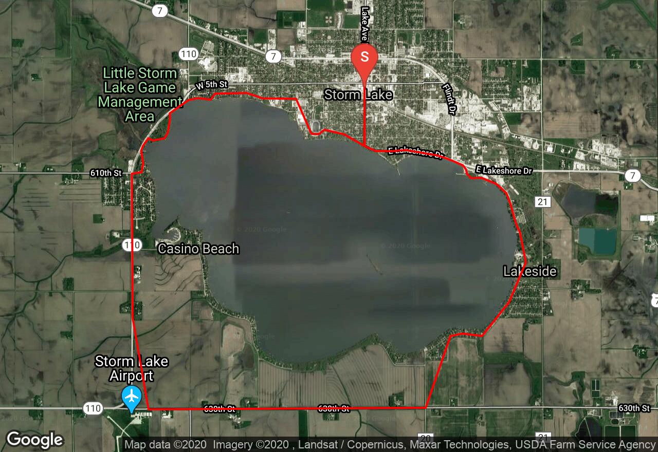 Beeds Lake Trail, Iowa - 48 Reviews, Map