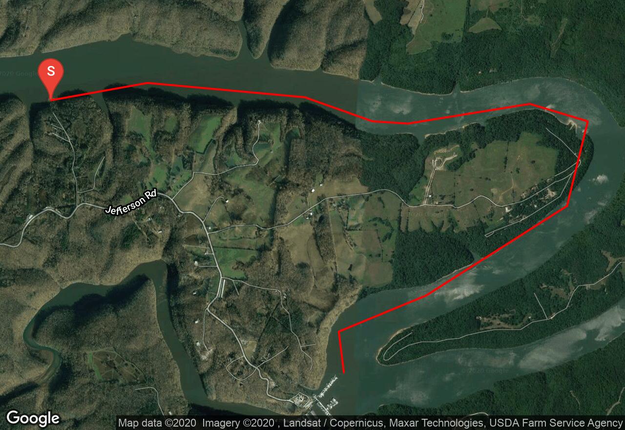 TWRA Reservoir and Fish Attractor Maps