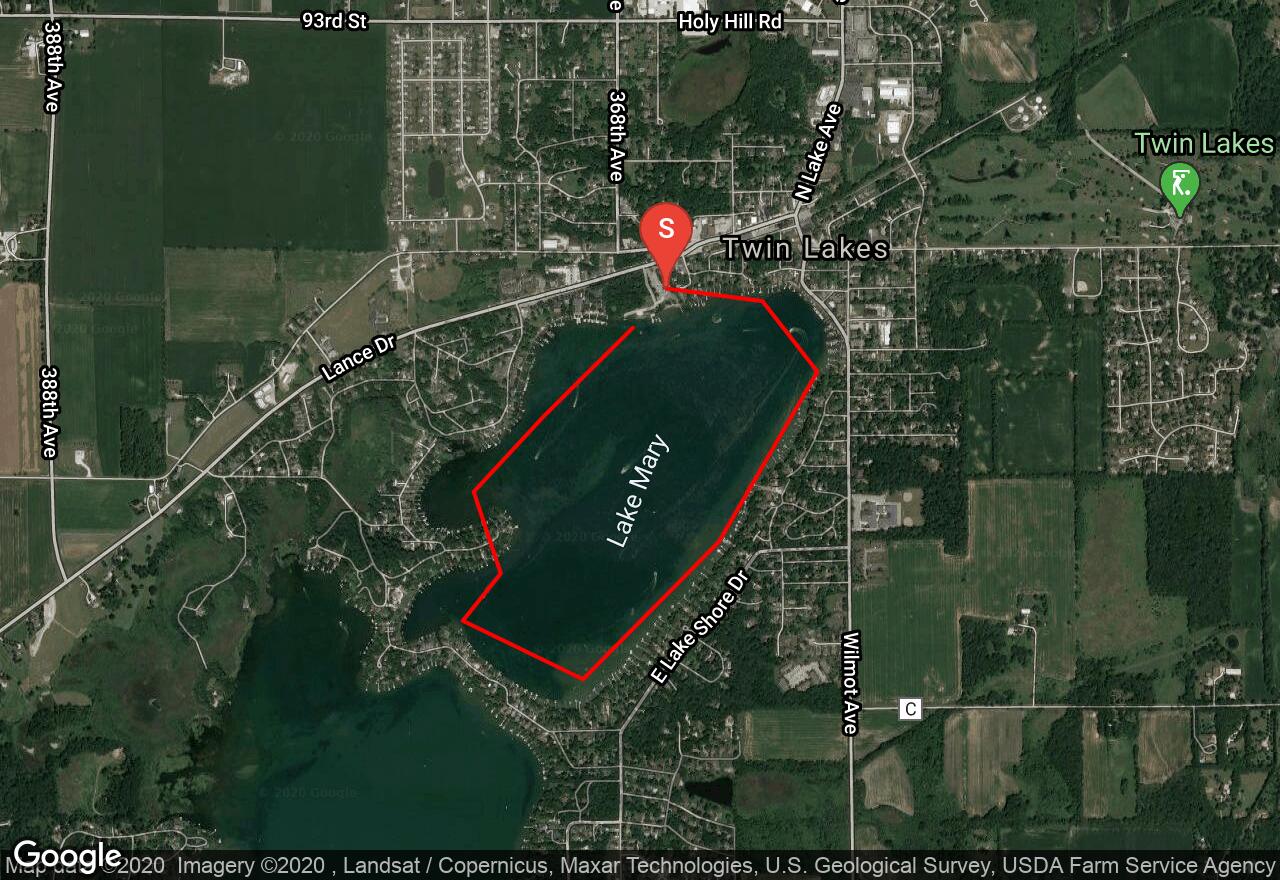 Lake Mary Kenosha County Twin Lakes Wisconsin