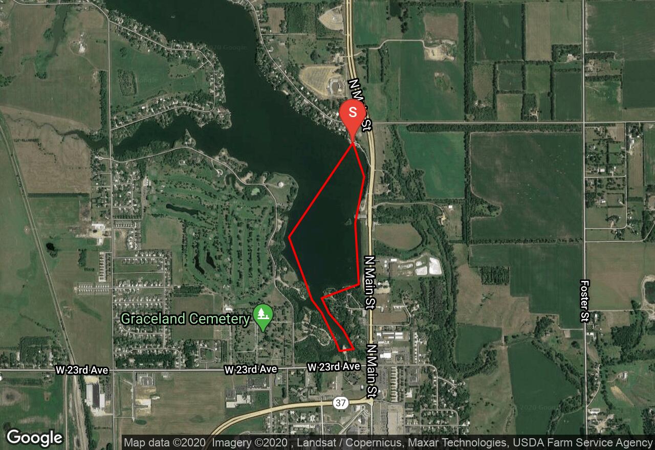 Map of graceland 2025 cemetery mitchell sd