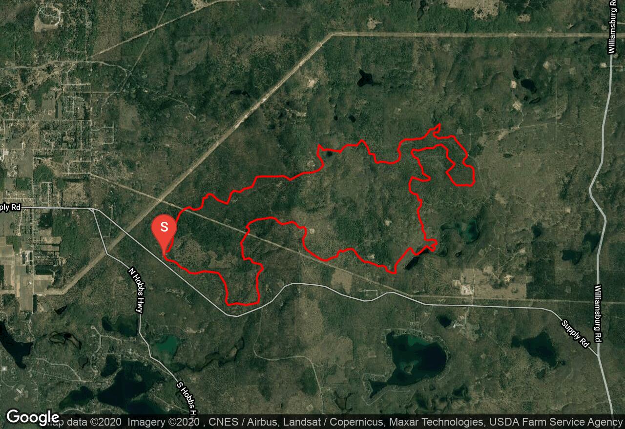 Traverse City Vasa Trail Map