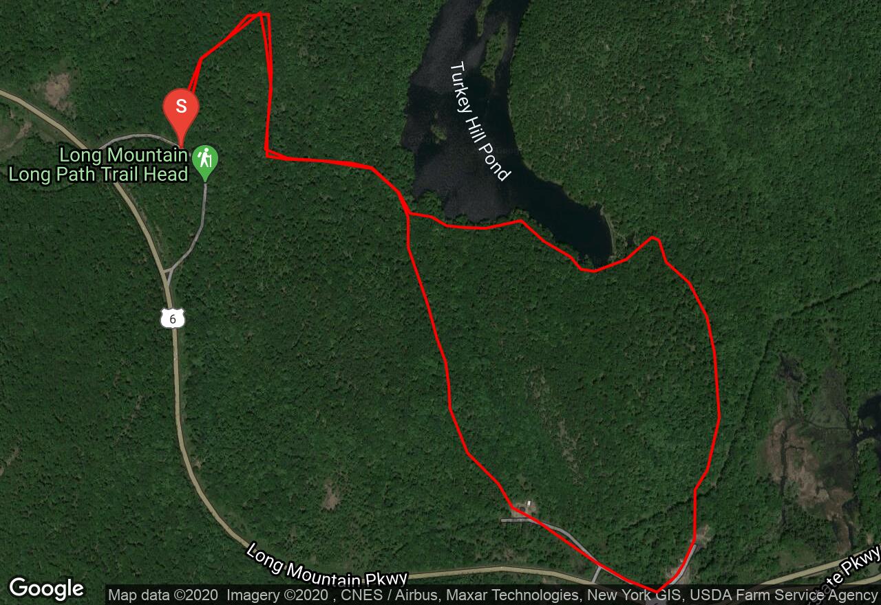 Turkey Hill Trail Map Harriman State Park: Turkey Hill Lake | Orange County, New York