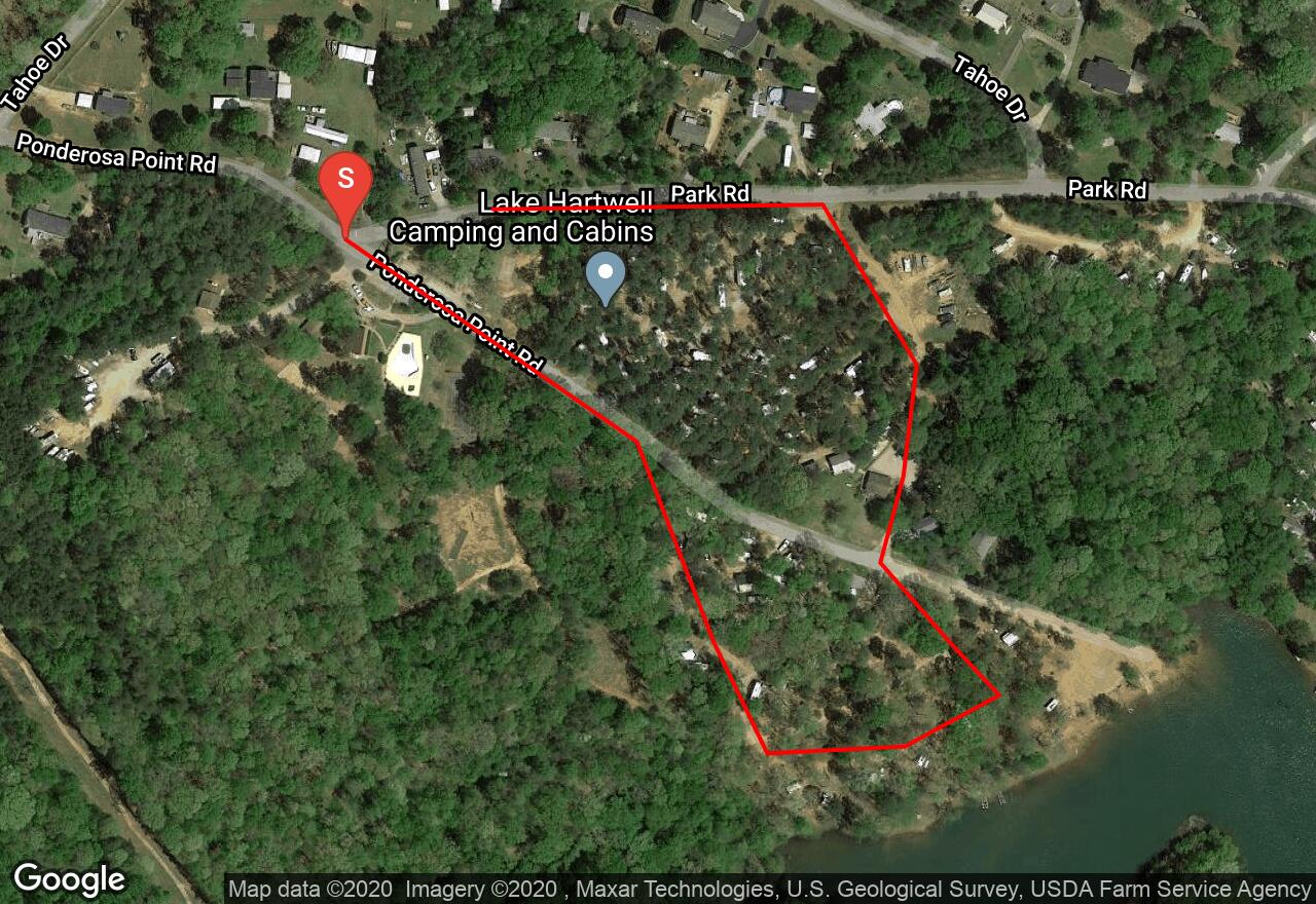 Lake Hartwell State Park Map Lake Hartwell Camping And Cabins | Anderson County, South Carolina